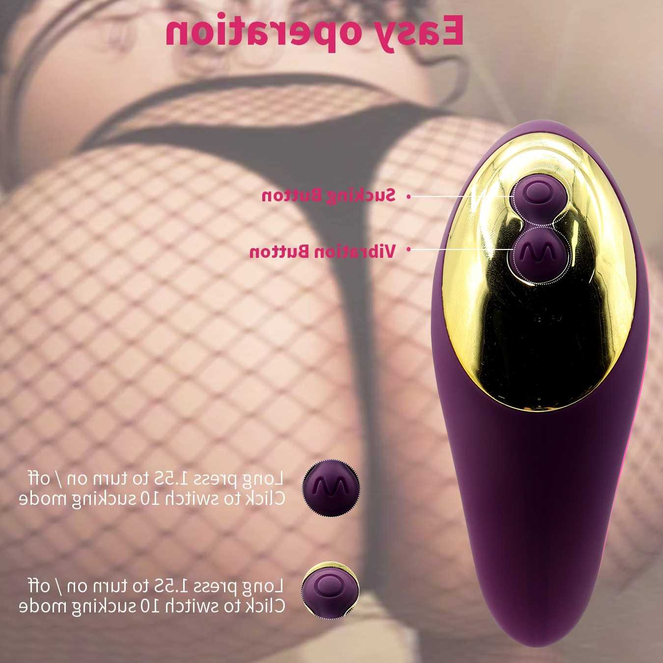 Tanio Bezpieczny Vagina Clit Sucker - wibrator ssący do stymulacji… sklep