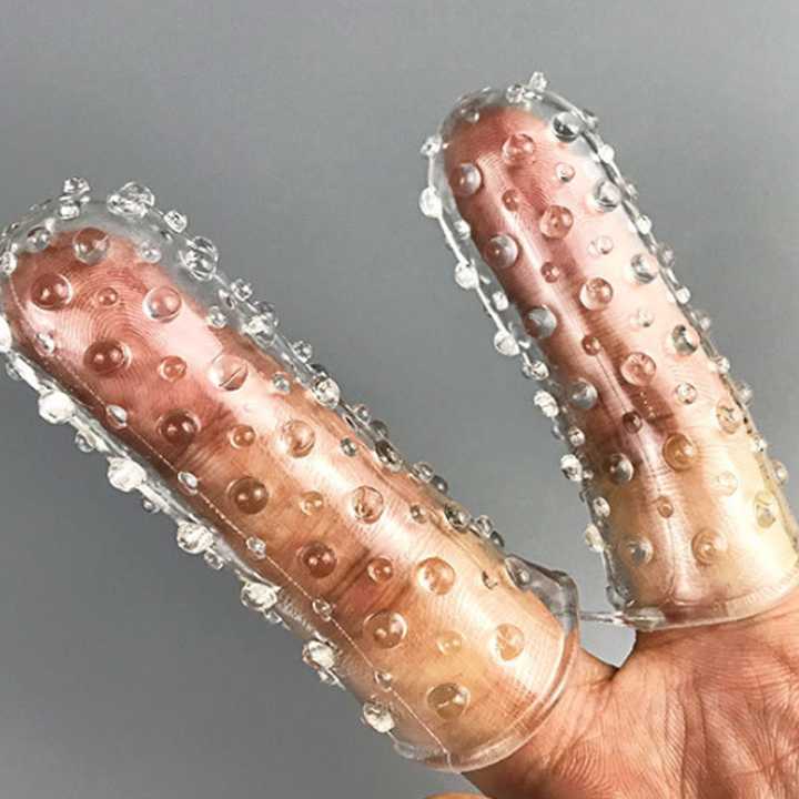 Opinie Stymulujące prezerwatywy Finger dla kobiet - 2 sztuki… sklep online