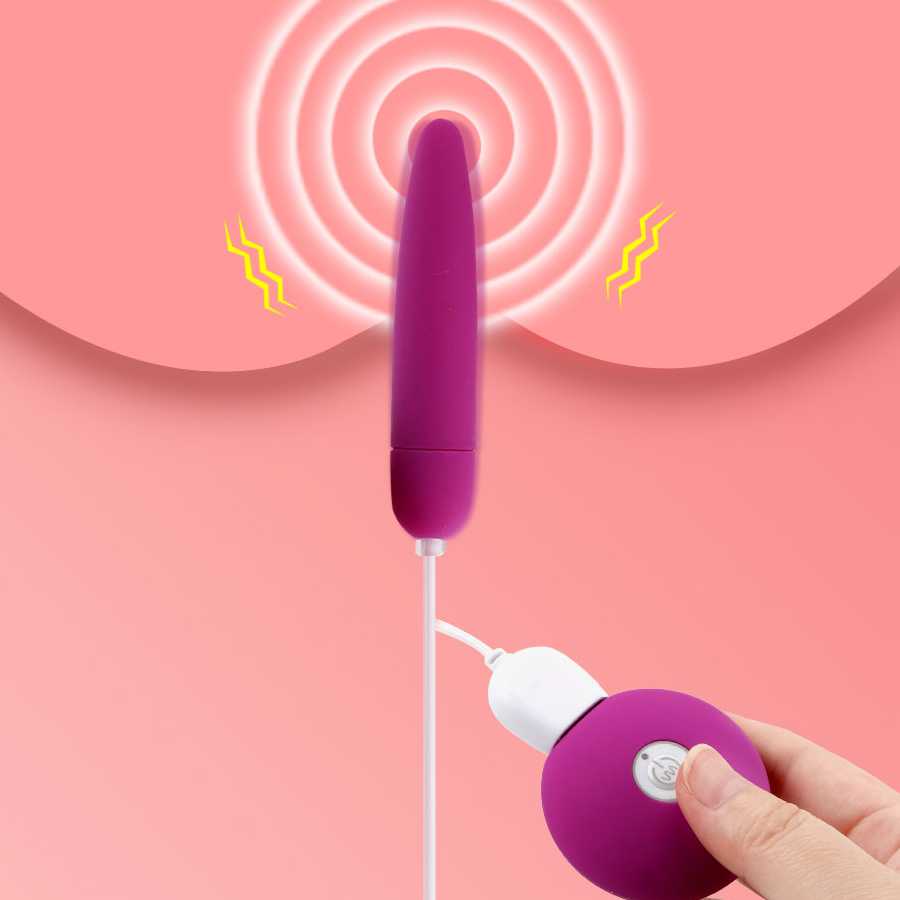 Opinie OLO wibrator sterowany zdalnie zatyczka do penisa wibrator A… sklep online