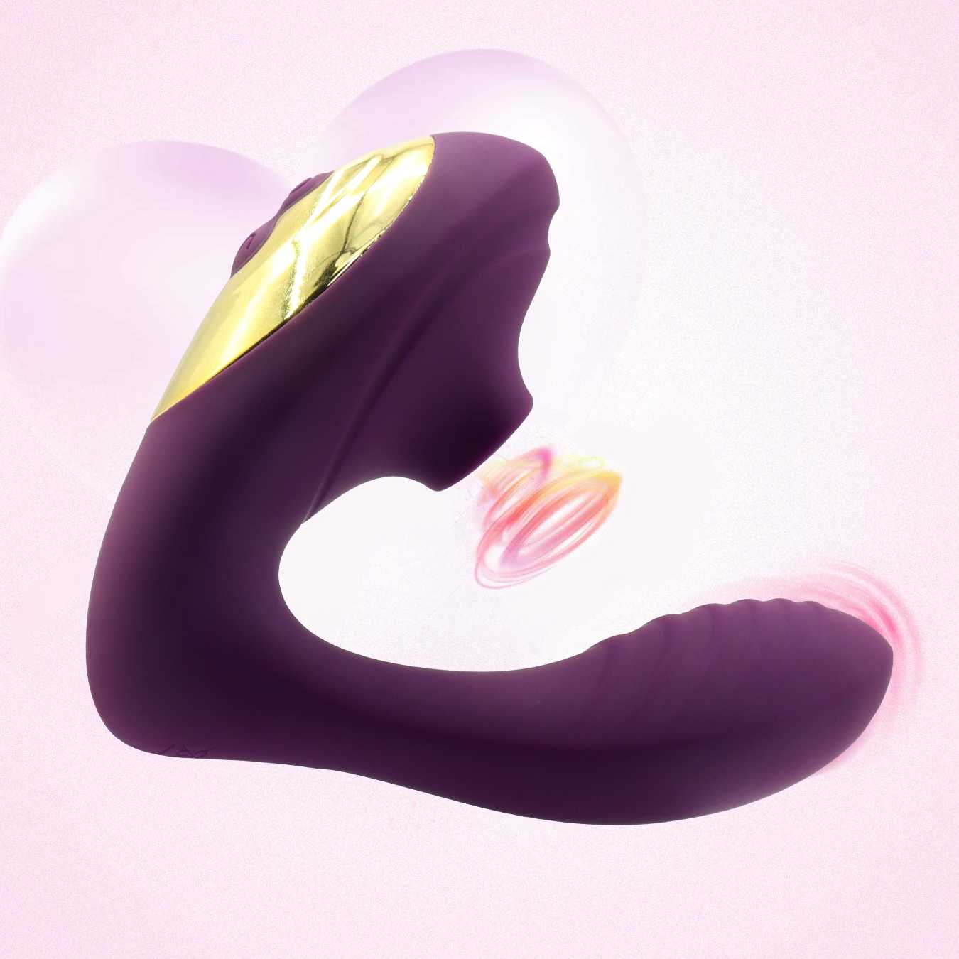 Tanio Bezpieczny Vagina Clit Sucker - wibrator ssący do stymulacji… sklep