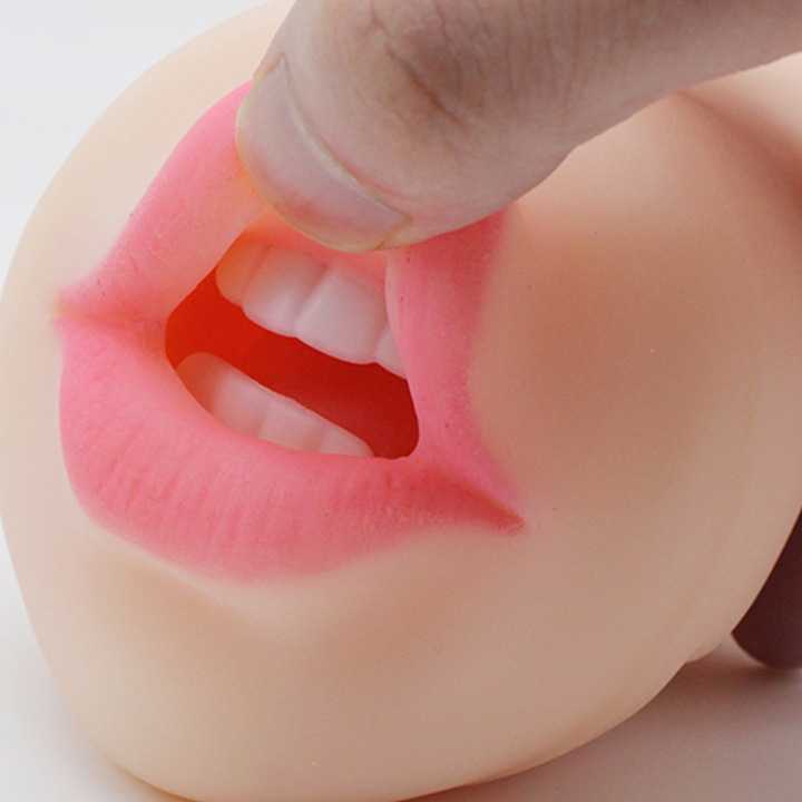 Opinie Męski Masturbator 3D z Oralnym Miękkim Gardłem, Anusem i Kie… sklep online