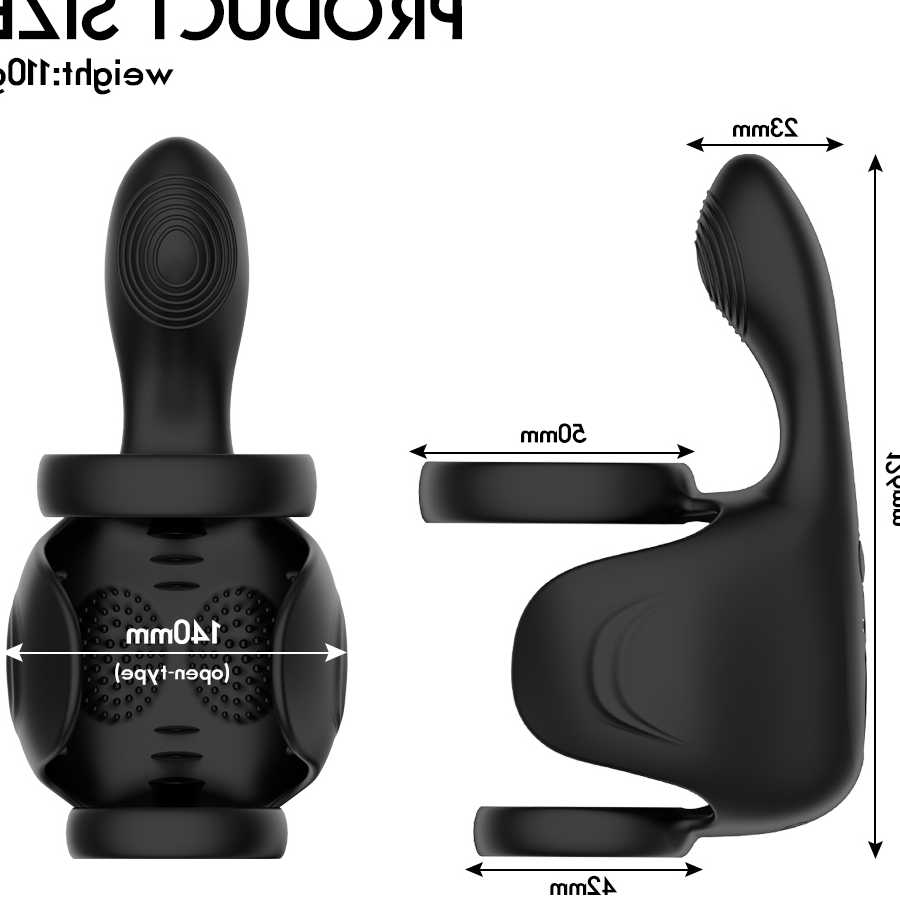 Opinie Bluetoothowy Pierścień Cockring z Jądrem Wibratora - Zabawka… sklep online