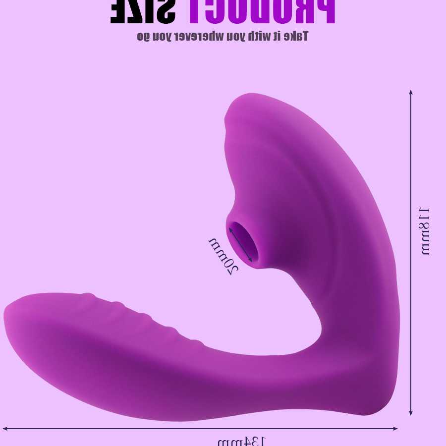 Tanie Stymulujący wibrator z funkcją zasysania - erotyczny gadżet … sklep internetowy