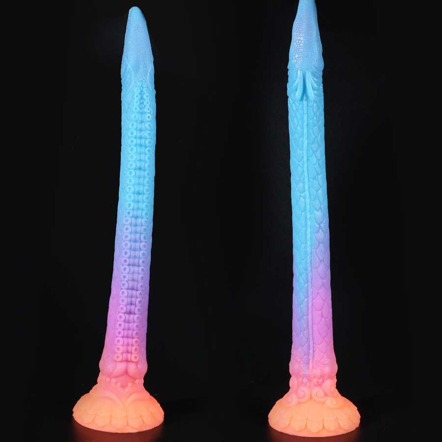 Tanio Luminous Dildo - kolorowe, świecące i realistyczne zabawki e… sklep