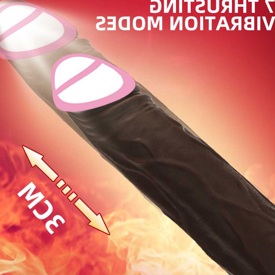 Tanie Duży wibrator realistyczny Dilsos HESEKS z wbijającym Mastur… sklep internetowy