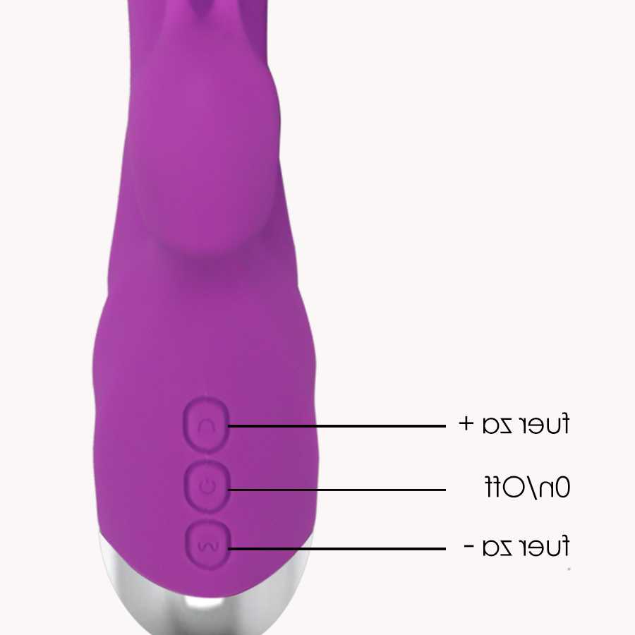 Króliczek - wibrator dla dorosłych kobiet, stymulujący G-spo…