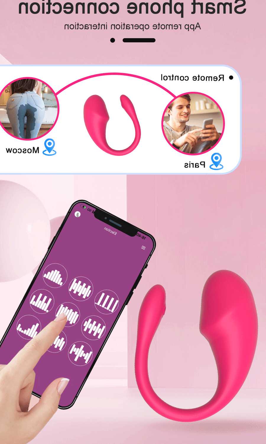 Bezprzewodowy Bluetooth G Spot Dildo - wibrator dla kobiet z…