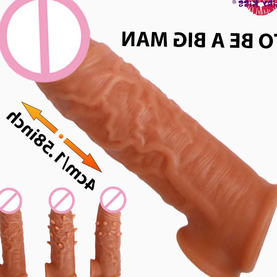 Tanie Nakładka Cock Rings na penisa - wielokrotnego użytku, dla mę…