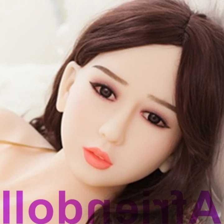 Tanie Realistyczna lalka głowa N4-N9 z silikonowym materiałem i me…