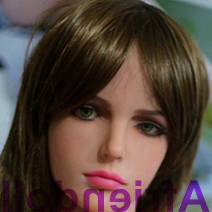 Tanio Realistyczna lalka seksualna M12-16 z głową, wykonana z sili… sklep