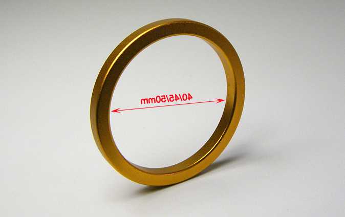 Tanie Pierścień Happygo A049-Gold - aluminiowy, złoty, z opóźnieni…