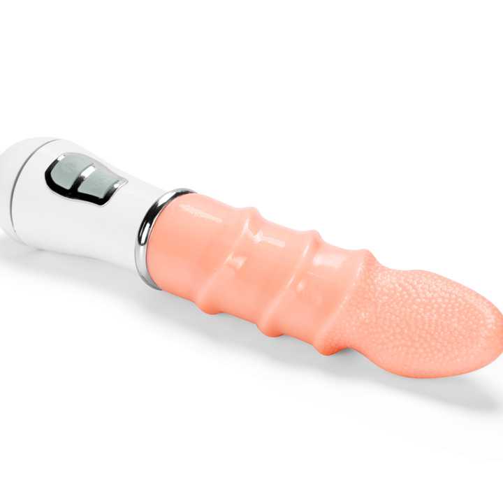Tanio Wibrujący wibrator G-Spot z języczkiem - stymulujący seks or… sklep