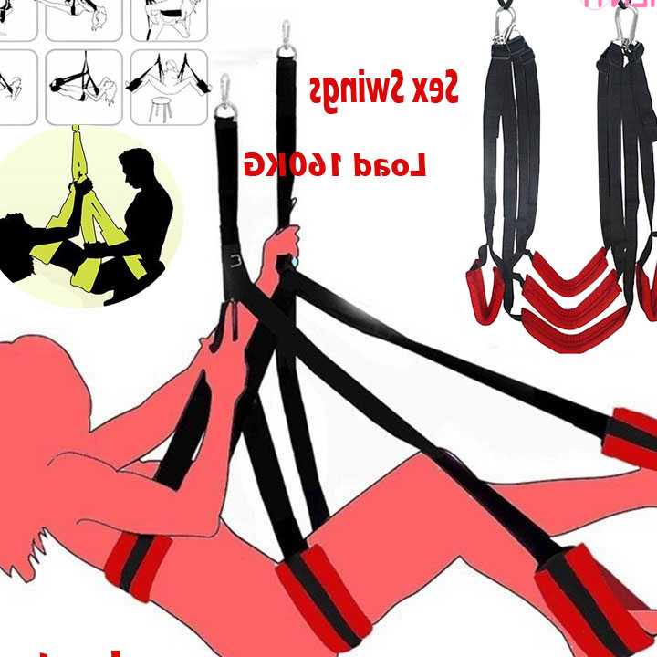 Tanie Huśtawka BDSM Bondage - zestaw do powieszenia na drzwi z mię…