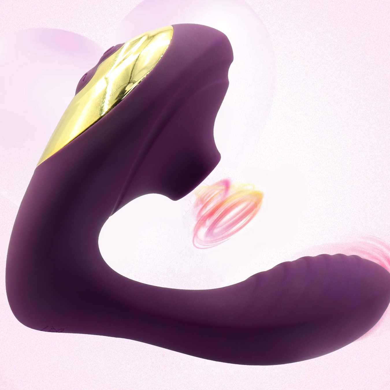 Tanie Bezpieczny Vagina Clit Sucker - wibrator ssący do stymulacji…