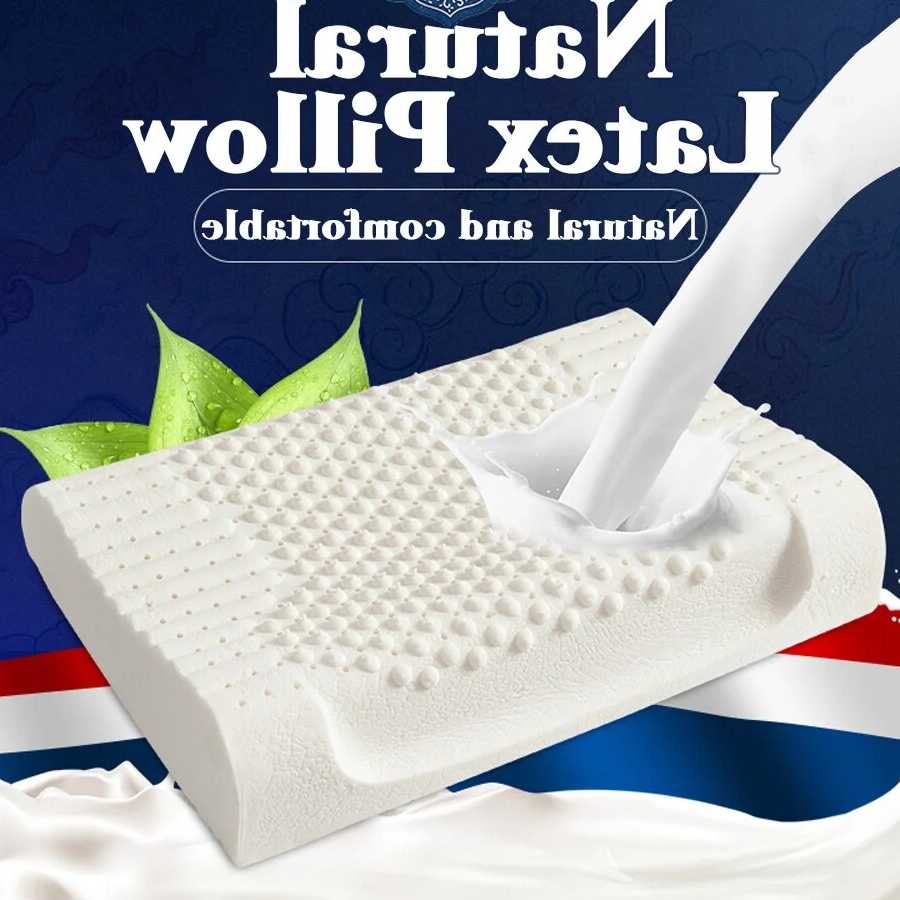 Tanie Tajlandia poduszka z naturalnego lateksu miękkie odbicie mas…
