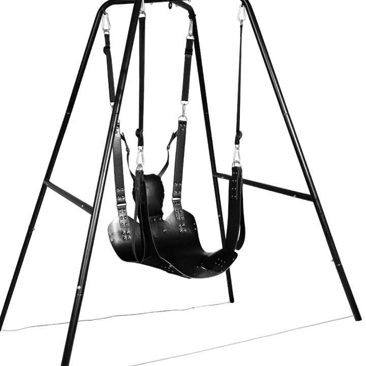 Tanie Krzesło BDSM Super Nośne z Podwójną Warstwą Skóry i Hamakiem…