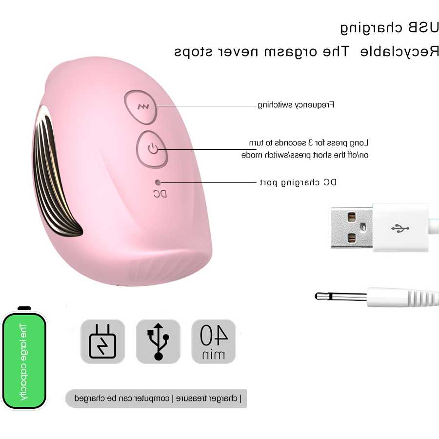 Tanie Anioł Ptak Flirt - Wibrator USB z 10 trybami wibracji i stym…