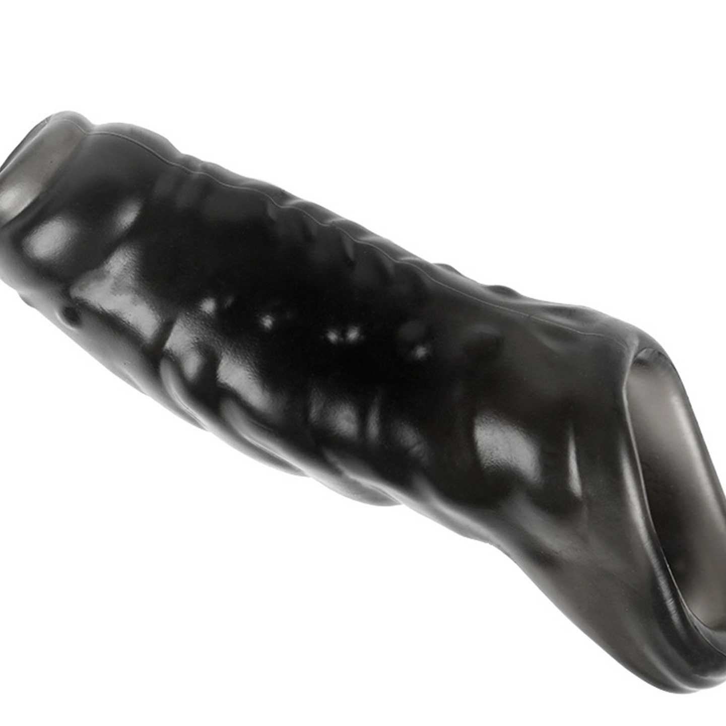 Tanie Penis Extender - wielokrotnego użytku rękaw z prezerwatywą, …