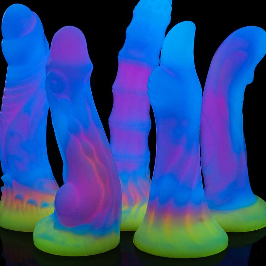 Tanie Kolorowe Świecące Dildo - Zabawka Erotyczna Dla Dorosłych… sklep