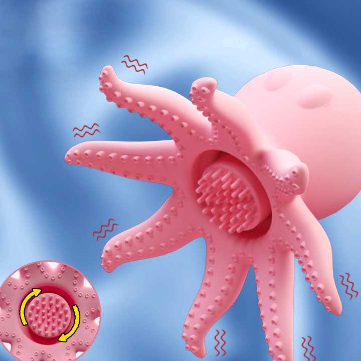 Tanie Masażer Octopus Licking - wibracyjne stymulacje dla piersi i…