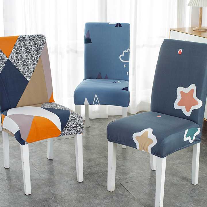 Tanie Uniwersalny pokrowiec na krzesło - 33 kolory, elastyczny, zm…