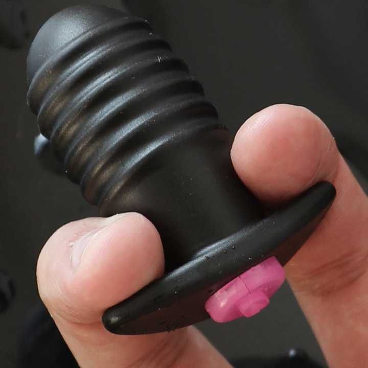 Tanie SM Mini wibracyjny korek analny z Masturbatorem i tylne powi… sklep