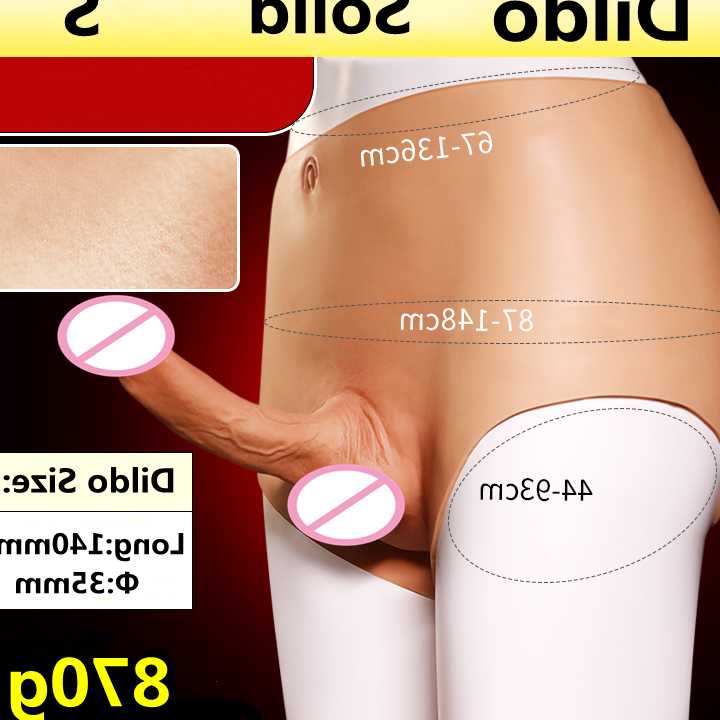 Pasujący Hollow Penis na silikonowych spodniach - miękki i r…