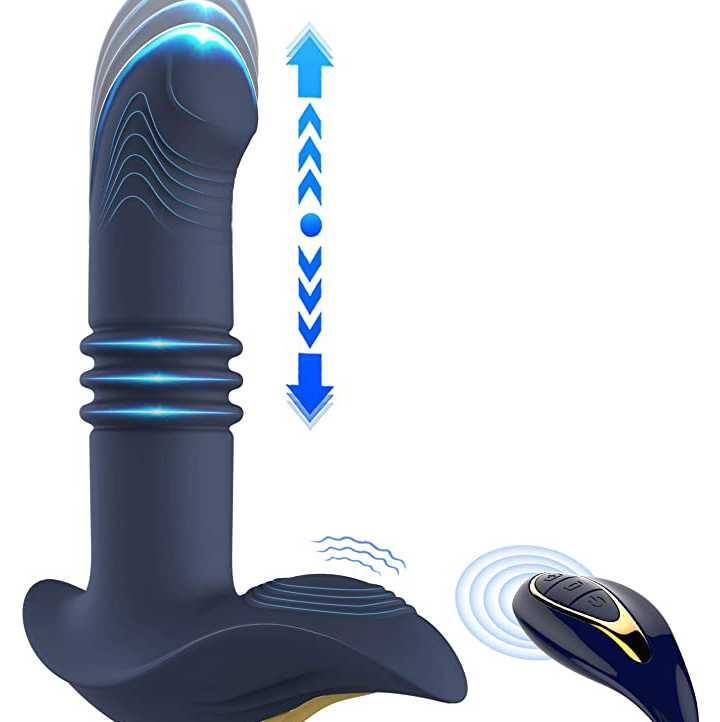 Tanie Masażer prostaty z wibratorem i korkiem analnym - seks-zabaw… sklep