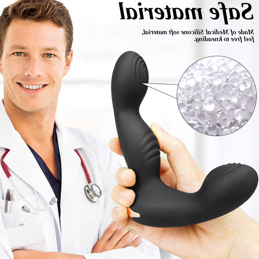 Bezprzewodowy wibrator prostaty z pilotem - zabawka erotyczn…