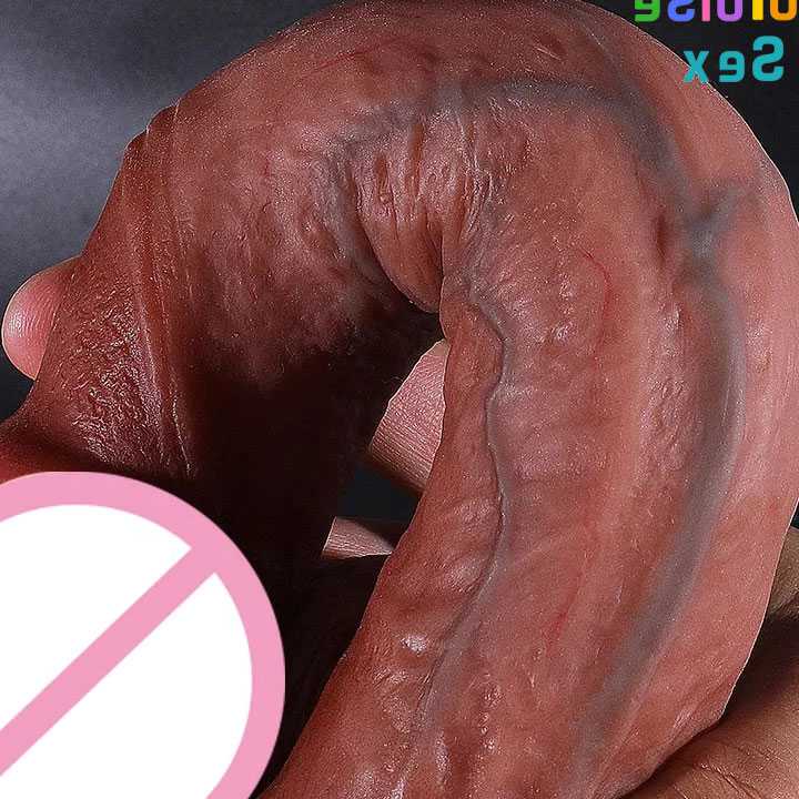 Tanie Realistyczne Dildo Miękki Materiał Wielki Penis - Zabawka Se… sklep