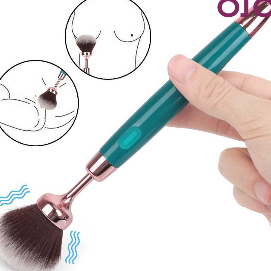 Tanie 02OLO Makeup Brush wibratory g-spot sutek stymulator łechtac… sklep