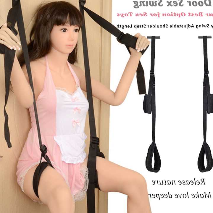 Tanie Swing BDSM Toughage - drzwiowy hamak erotyczny z pasami do g…