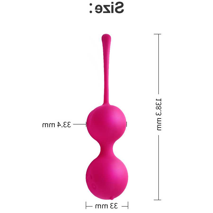 Tanie Różowy kegel z silikonu - bezpieczne ćwiczenia dla kobiet po…